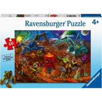 RAVENSBURGER Puzzle Vesmírné staveniště 60 dílků