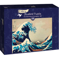 BLUEBIRD Puzzle Velká vlna Kanawaga 1000 dílků
