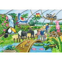 RAVENSBURGER Puzzle Vítejte v Zoo 2x24 dílků