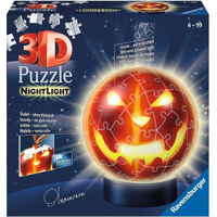 RAVENSBURGER Svítící puzzleball Dýňová hlava 74 dílků