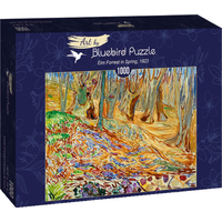 BLUEBIRD Puzzle Jilmový les na jaře (1923) 1000 dílků