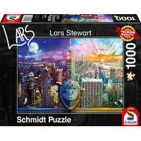 SCHMIDT Puzzle Den a noc: New York 1000 dílků