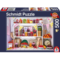 SCHMIDT Puzzle Džemy a marmelády 500 dílků