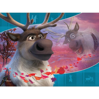 RAVENSBURGER Puzzle Ledové království 2, 4v1 (12,16,20,24 dílků)