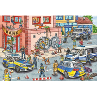 SCHMIDT Puzzle Policie v akci 100 dílků