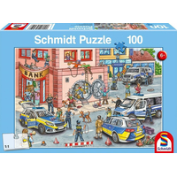 SCHMIDT Puzzle Policie v akci 100 dílků