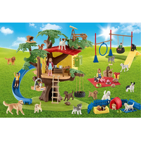 SCHMIDT Puzzle Schleich Šťastní pejsci 40 dílků + figurka Schleich