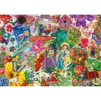 SCHMIDT Puzzle Zábavné zahradničení 1000 dílků