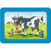 RAVENSBURGER Moje první puzzle Zvířecí kamarádi 3x6 dílků