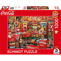 SCHMIDT Puzzle Coca Cola Nostalgický obchod 1000 dílků