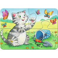 RAVENSBURGER Moje první puzzle Domácí mazlíčci 4v1 (2,4,6,8 dílků)