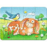 RAVENSBURGER Moje první puzzle Domácí mazlíčci 4v1 (2,4,6,8 dílků)