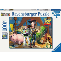 RAVENSBURGER Puzzle Toy Story: Příběh hraček XXL 100 dílků