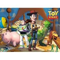 RAVENSBURGER Puzzle Toy Story: Příběh hraček XXL 100 dílků
