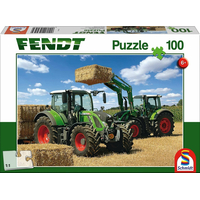 SCHMIDT Puzzle Traktory Fendt 724 Vario a Fendt 716 Vario 100 dílků