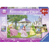RAVENSBURGER Puzzle Okouzlující princezny 2x24 dílků