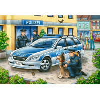 RAVENSBURGER Puzzle Policie a hasiči 2x12 dílků