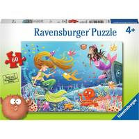 RAVENSBURGER Puzzle Příběhy mořské víly 60 dílků