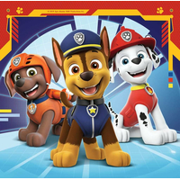 RAVENSBURGER Puzzle Tlapková patrola 3x49 dílků