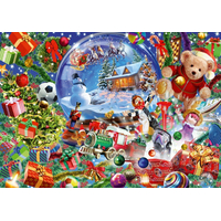 BLUEBIRD Puzzle Vánoční sněžítko 1000 dílků