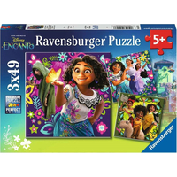 RAVENSBURGER Puzzle Encanto 3x49 dílků