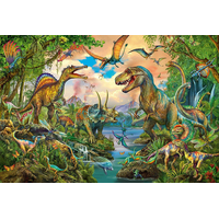 SCHMIDT Puzzle Dinosauři 150 dílků + dárek (tetovačky)