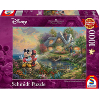 SCHMIDT Puzzle Miláčci Mickey a Minnie 1000 dílků