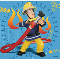 RAVENSBURGER Puzzle Požárník Sam 3v1 (25,36,49 dílků)