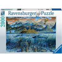 RAVENSBURGER Puzzle Moudrá velryba 2000 dílků