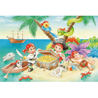 SCHMIDT Puzzle Piráti 3x48 dílků