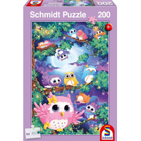 SCHMIDT Puzzle V sovím lese 200 dílků