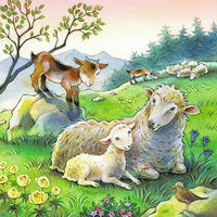 RAVENSBURGER Puzzle Zvířecí mazlení 3x49 dílků