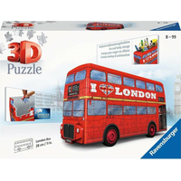 RAVENSBURGER 3D puzzle Londýnský autobus Doubledecker 216 dílků