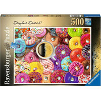 RAVENSBURGER Puzzle Doughnut Disturb! 500 dílků