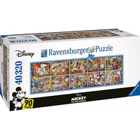 RAVENSBURGER Puzzle Mickey Mouse během let 40320 dílků