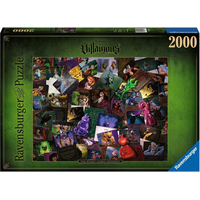 RAVENSBURGER Puzzle Disney Villainous: Ti nejhorší přicházejí připraveni 2000 dílků