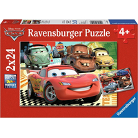 RAVENSBURGER Puzzle Auta 2: Výlet do Evropy 2x24 dílků