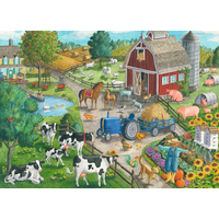 RAVENSBURGER Puzzle Doma na farmě 60 dílků