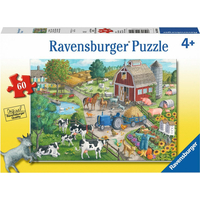 RAVENSBURGER Puzzle Doma na farmě 60 dílků