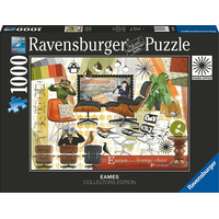 RAVENSBURGER Puzzle Eames: Design Classics 1000 dílků