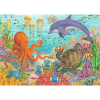 RAVENSBURGER Puzzle Přátelé z oceánu 35 dílků