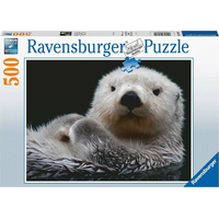 RAVENSBURGER Puzzle Roztomilá malá vydra 500 dílků