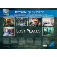 RAVENSBURGER Puzzle Ztracená místa: Bílý pokoj 1000 dílků