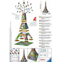RAVENSBURGER 3D puzzle Eiffelova věž (Love Edition) 216 dílků