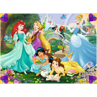 RAVENSBURGER Puzzle Disney princezny: Odvážný sen XXL 100 dílků