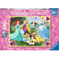 RAVENSBURGER Puzzle Disney princezny: Odvážný sen XXL 100 dílků