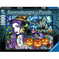 RAVENSBURGER Puzzle Halloween 1000 dílků