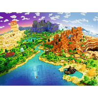 RAVENSBURGER Puzzle Minecraft: Svět Minecraftu 1500 dílků