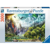 RAVENSBURGER Puzzle Vláda draků 3000 dílků