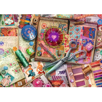 RAVENSBURGER Puzzle Klasická krejčovina 1000 dílků